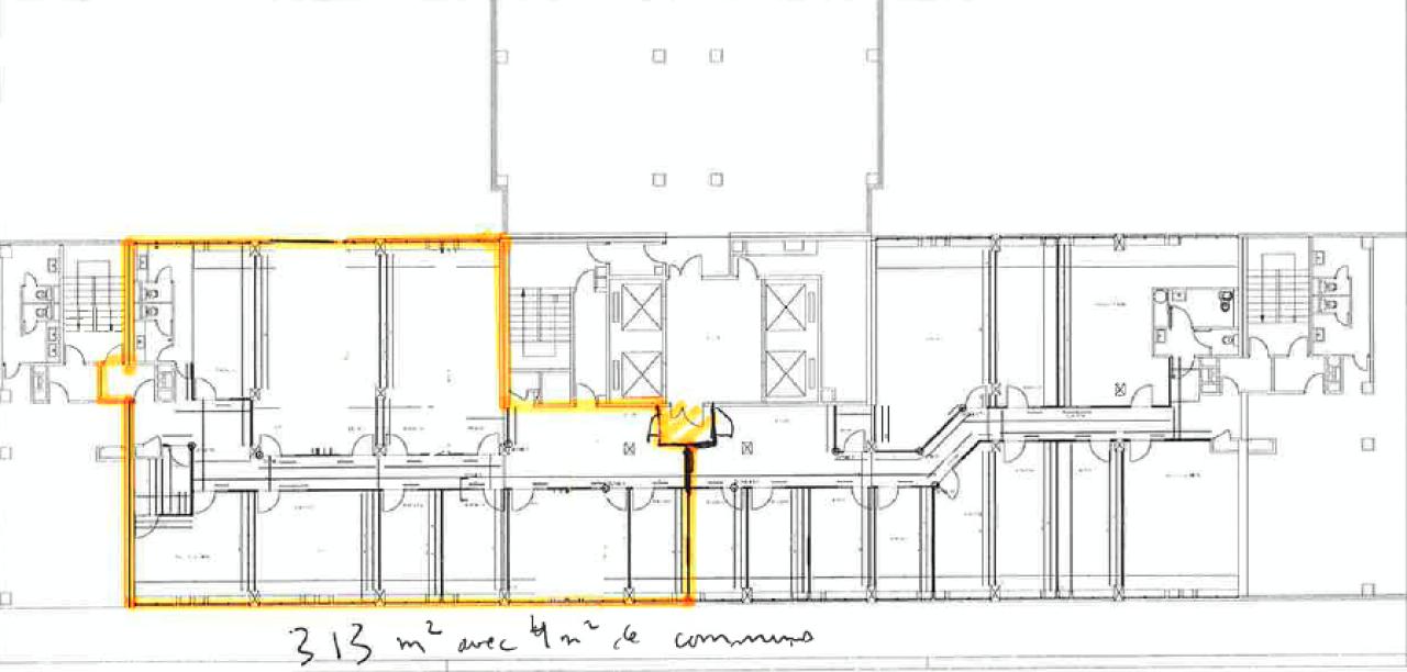 Bureau Lyon 350m² Vente bureau Lyon Rhône OVBUR2532309 11